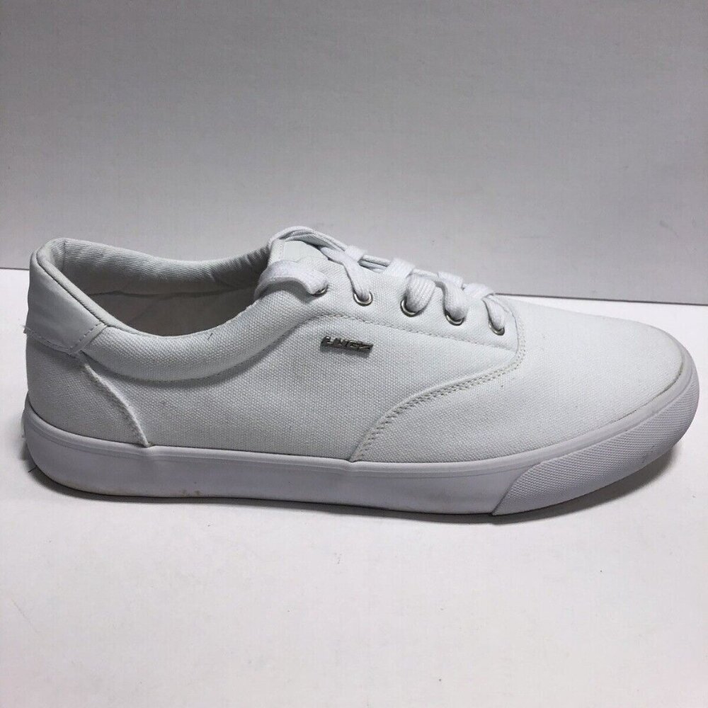 Lugs Men’s Flip, White Lace-Up Shoes, Size 13D